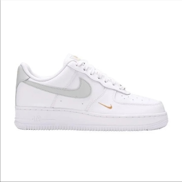 Nike Shoes - Nike Air Force 1 Women White Light Silver